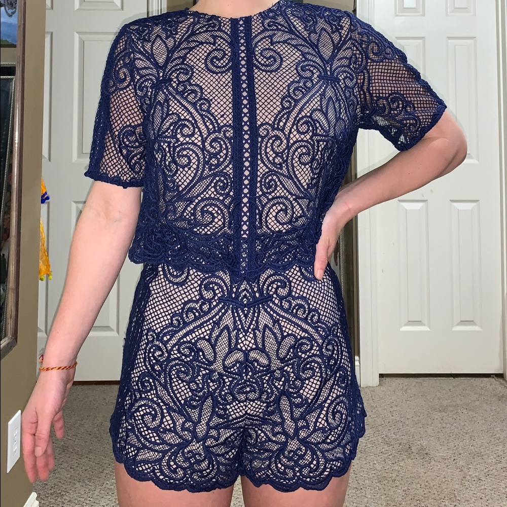 Formal Lace Romper